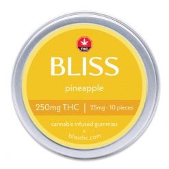BLISS – Infused Gummies (PINEAPPLE  – 250MG)