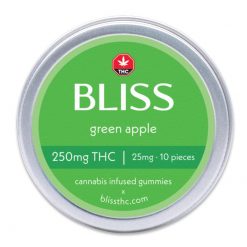 BLISS – Infused Gummies (GREEN APPLE – 250MG)