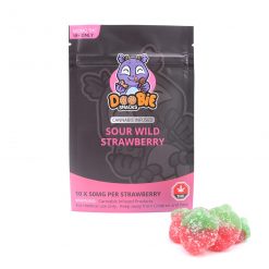 Doobie Snacks – Sour Wild Strawberry (THC–500MG)