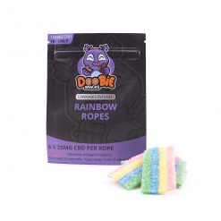 Doobie Snacks – Rainbow Ropes (CBD–150MG)
